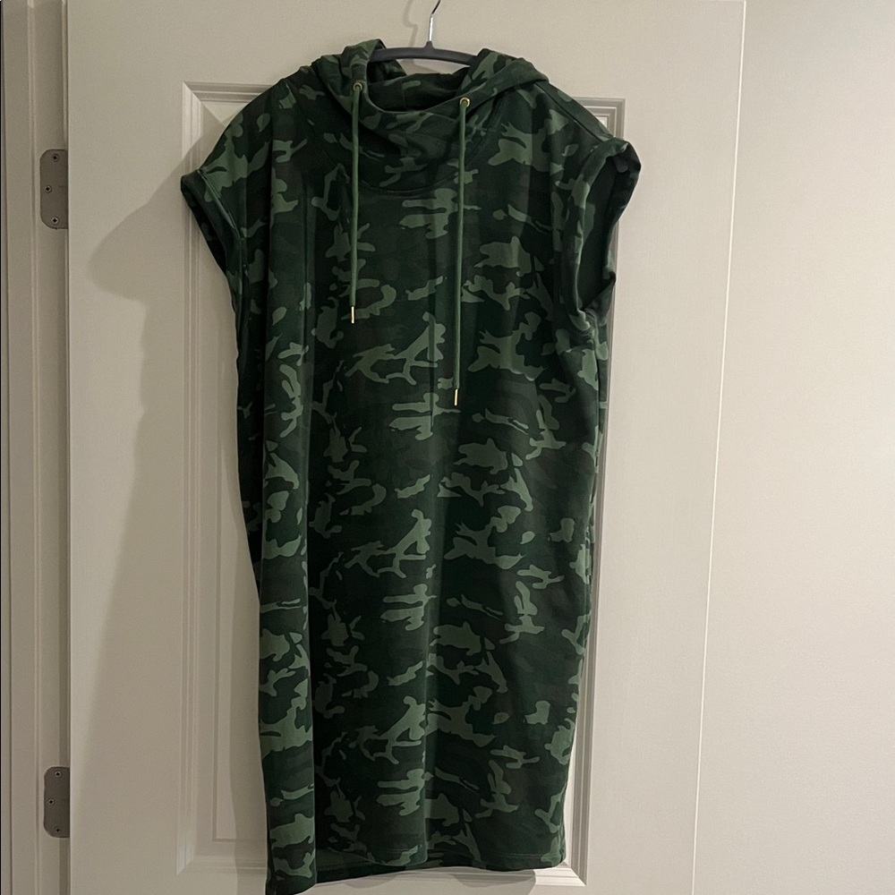 SUNDAYS camo dress